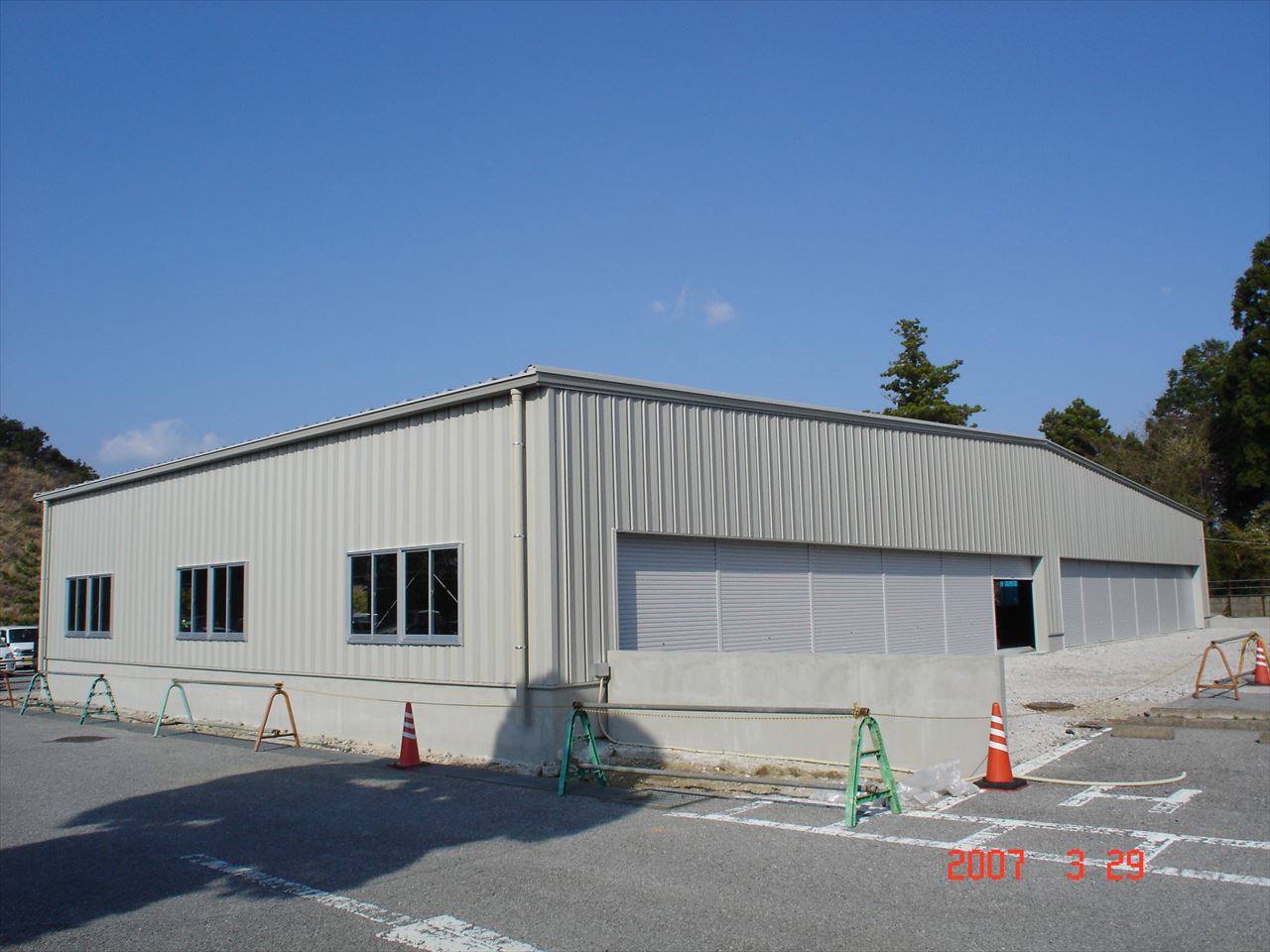 千葉夷隅ゴルフクラブ　カート庫新築工事